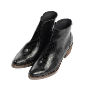 Romy Cuir Noir Python – Image 4