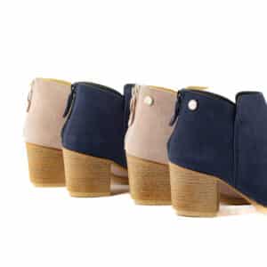 Elyne Nubuck Bleu Marine – Image 5