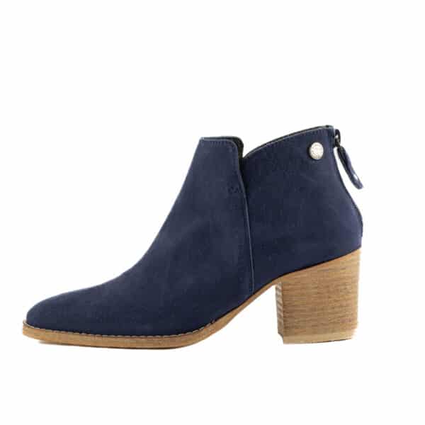 Elyne Nubuck Bleu Marine