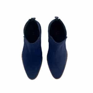 Elyne Nubuck Bleu Marine – Image 3