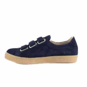 Basket Les Pymprenelles Emmy-nubuck-bleu-marine