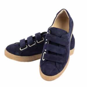 Basket Les Pymprenelles Emmy-nubuck-bleu-marine