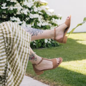 Flora Nubuck Cognac – Image 5