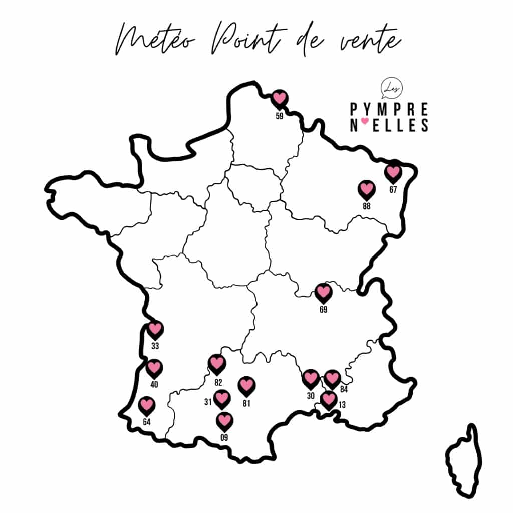 Points de vente Chaussures Les Pymprenelles