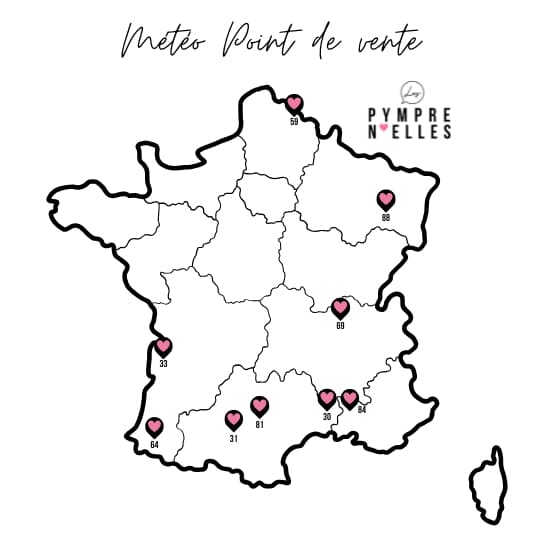 Points de vente Chaussures Les Pymprenelles